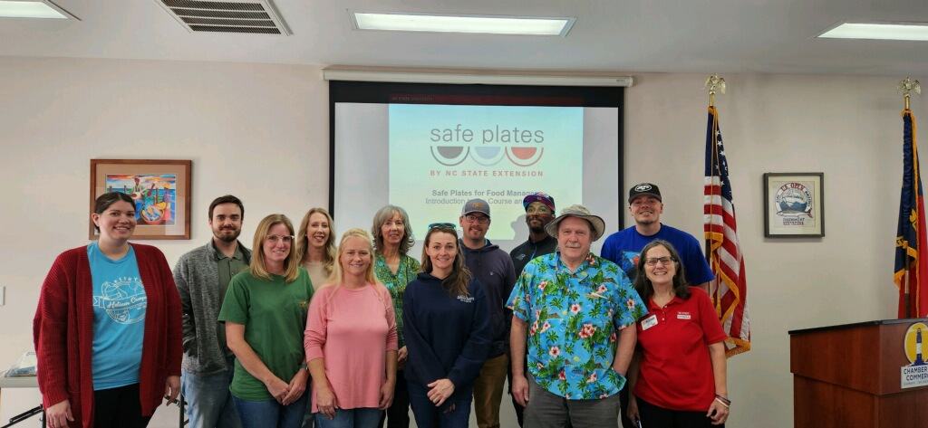 Safe Plates recent class members all standing together