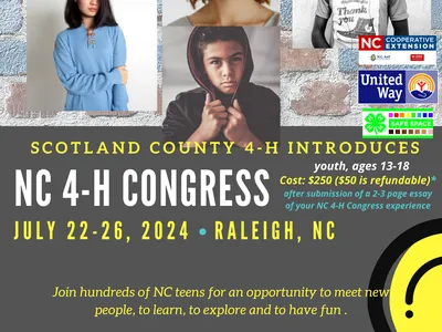 NC 4-H Congress flyer