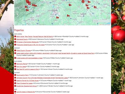 NC Farmlink Farm Opportunities