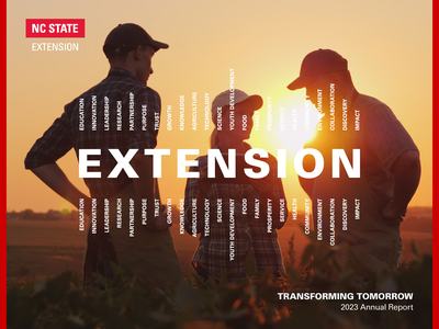 2023-24 NC State Extension Annual Report Cover Image