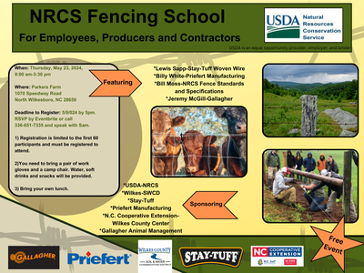 nrcs fencing school