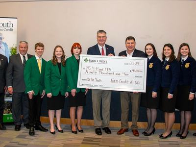 NC State Extension NC 4-H FFA Farm Credit pull for youth fundraiser