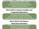 2024 Science for Success webinars: Savvy Full-Season Soybean Management — Mar 8,15,22; 1 PM ET