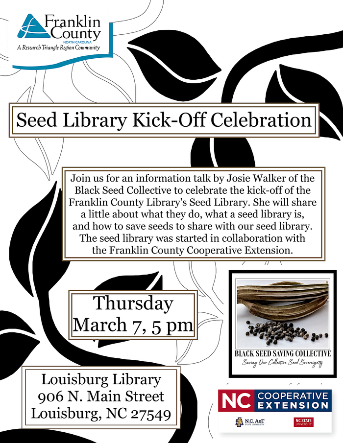Seed Library Kickoff Celebration