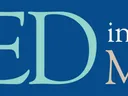 Text reading "MED instead of MEDS" on blue background