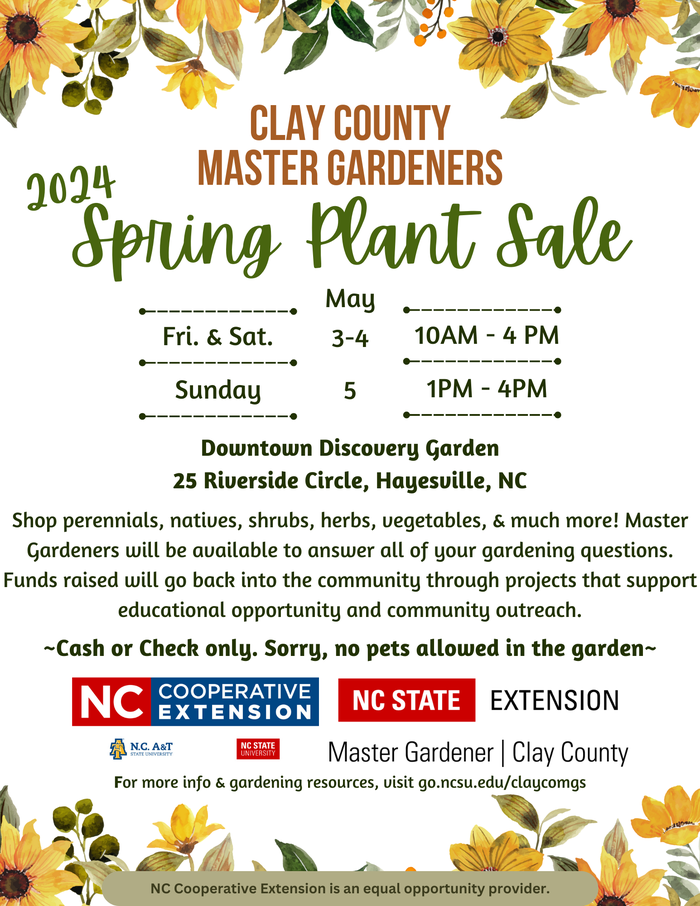 2024 Spring Plant Sale