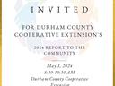 You are Invited for Durham County Center's 2024 Report the the Community