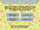 2024 Spring Food Preservation Workshops Social Media
