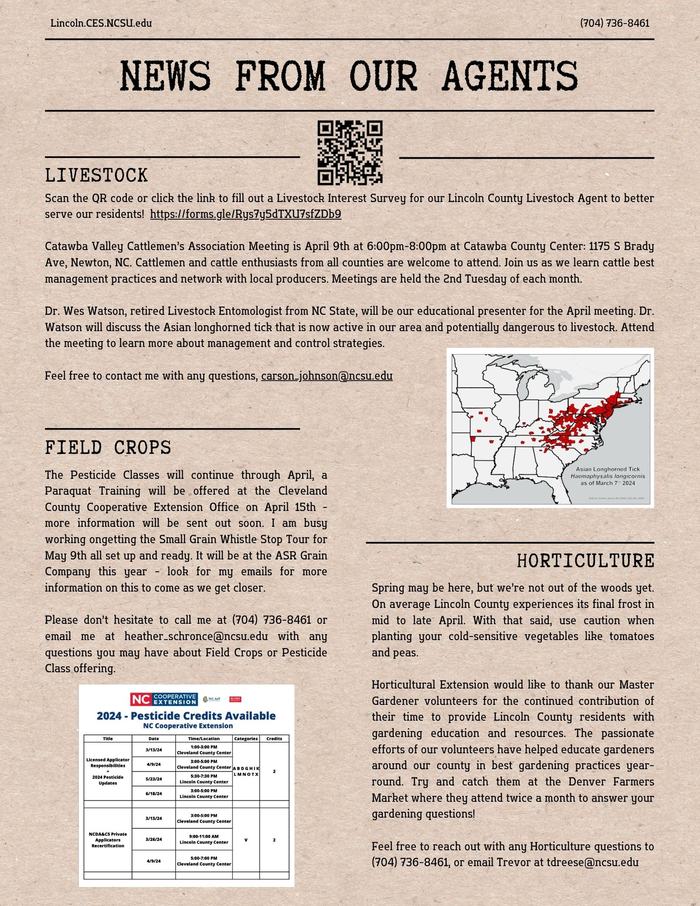 3rd page of April Newsletter