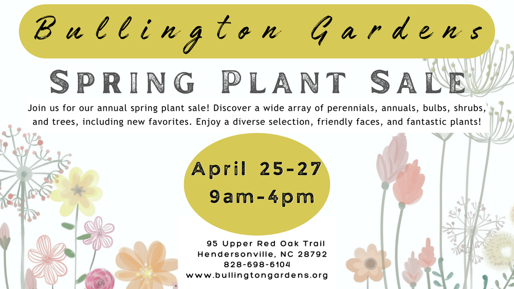 Bullington Gardens Spring Plant Sale