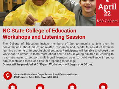 NCSU College of Education Program