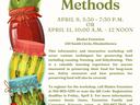 Flier for food preservation methods workshop
