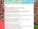 Map and property listings under header "NC FARMLINK FARM OPPORTUNITIES"