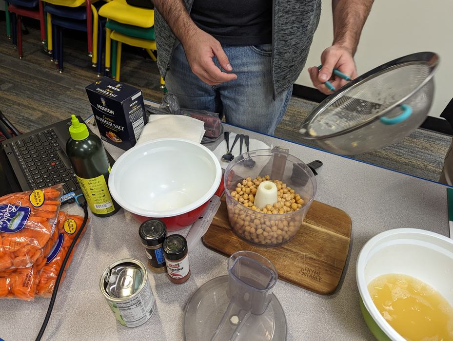 ingredients used to make humus