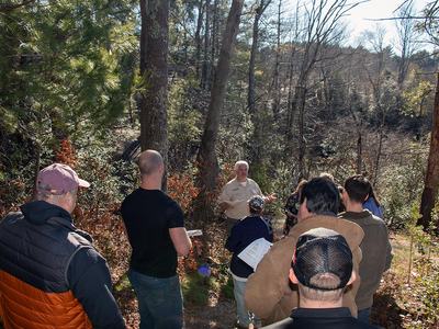 NC State Extension forestry winter tree identification Wilkes County
