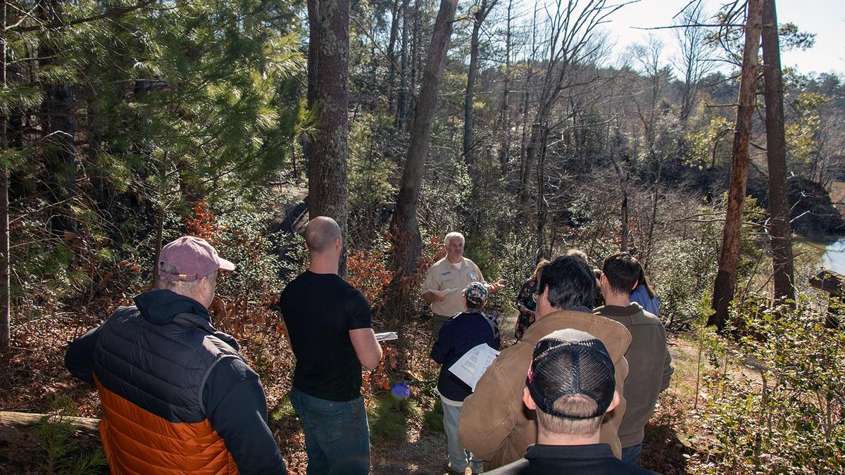 NC State Extension forestry winter tree identification Wilkes County