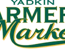 YADKIN FARMERS MARKET logo with a stylized sun behind the word "Market"