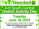 4-H SCDAD Volunteer flyer