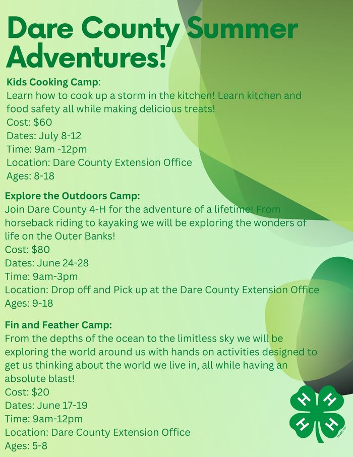 Dare County Summer Adventures!
