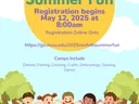 4-H Summer Fun — Registration begins May 12, 2025 at 8:00am; registration online only