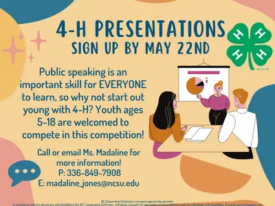 4-H Presentations
