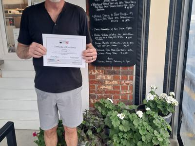 Ken Leuth from Streat Side Cafe in Southport