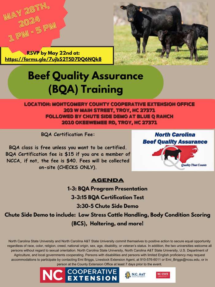 Beef Quality Assurance Training
