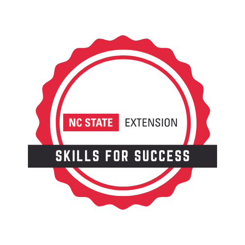 NC State Extension Skills for Success digital badge