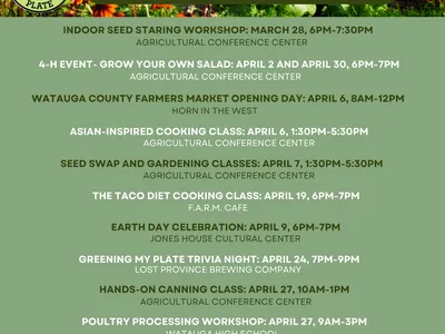 Greening My Plate Events