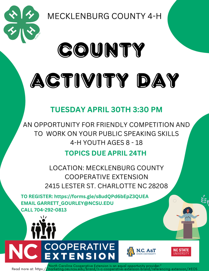 Mecklenburg County Activity Day