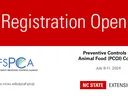 Registration Open, Preventive Controls for Animal Food (PCQI) Course July 9–11, 2024