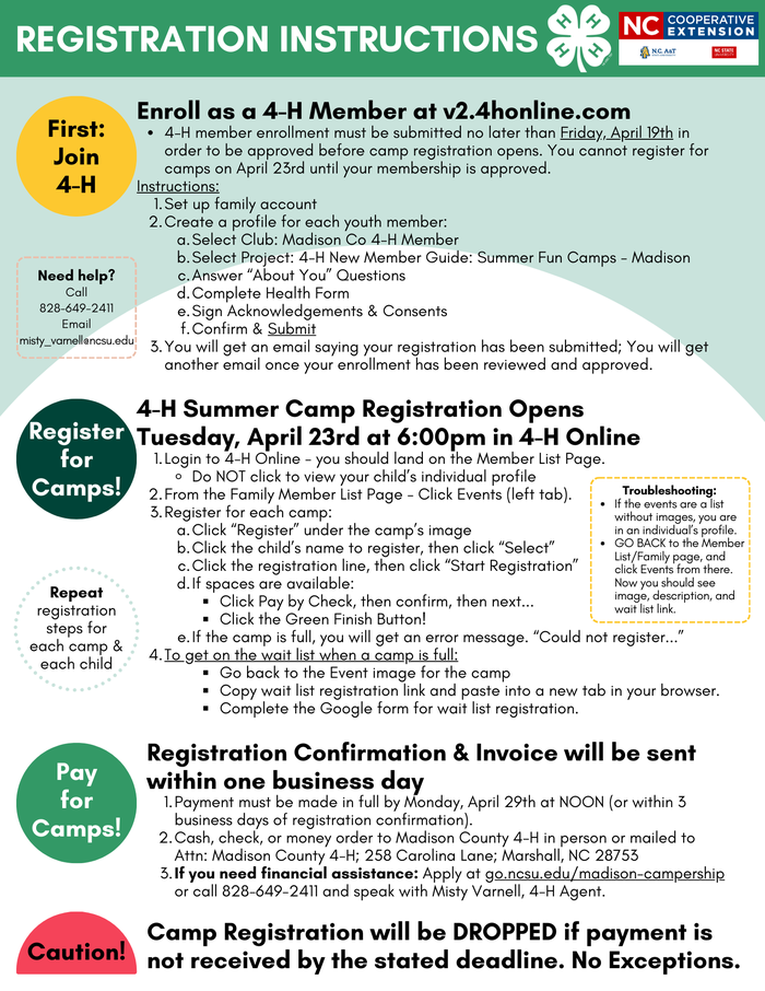 Registration Instructions