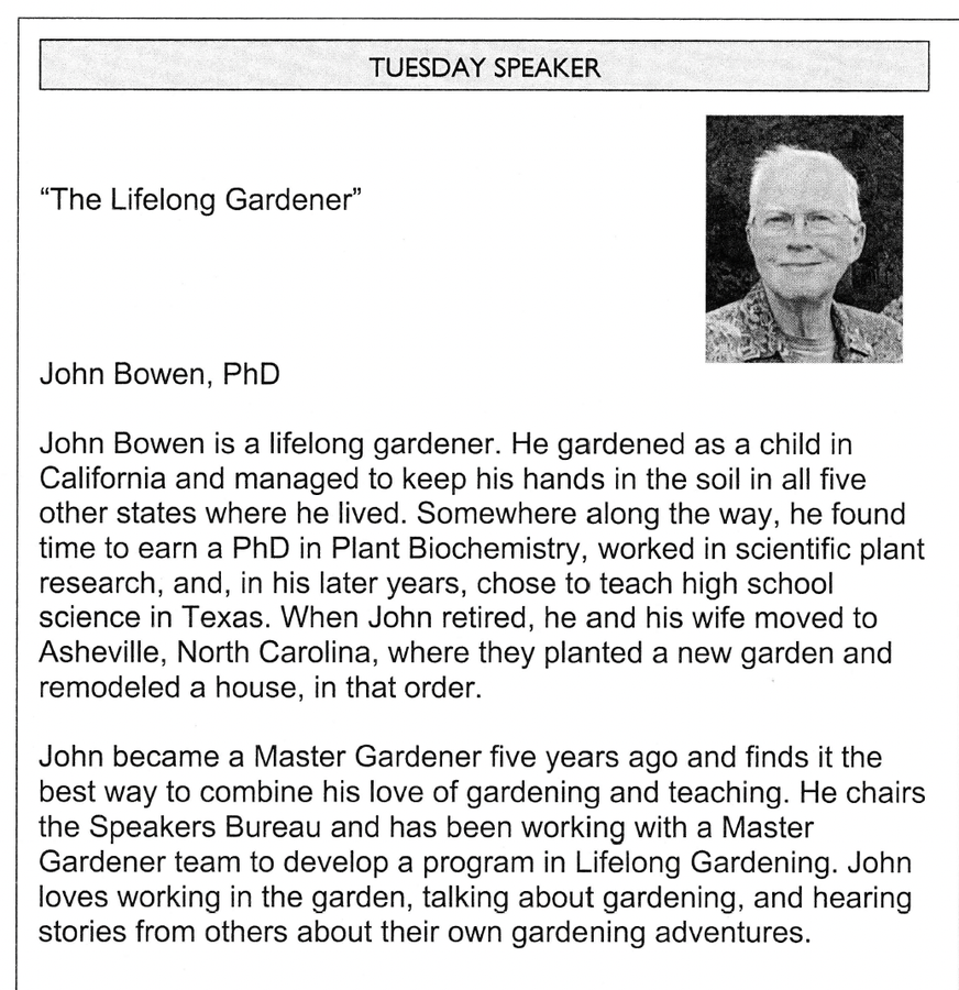 John Bowen Bio
