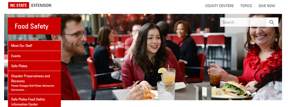 retail food safety website