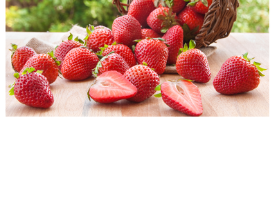 fresh strawberries