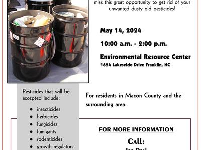 Pesticide Disposal Day Flyer