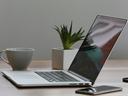 computer on desktop