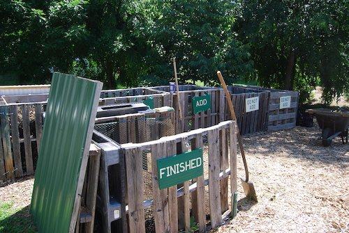 Outdoor Composting bins