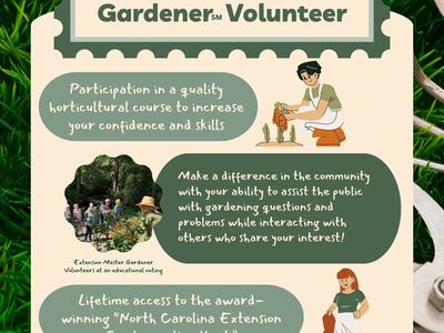 Perks of being an Extension Master Gardener Volunteer