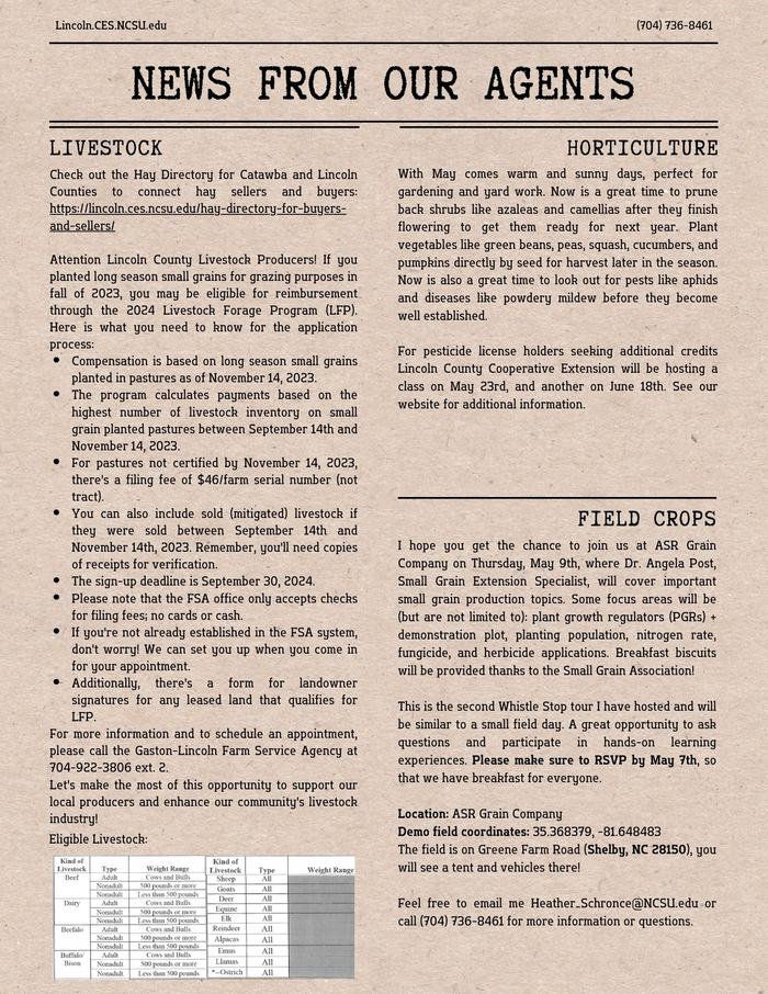 page 3 of May Newsletter