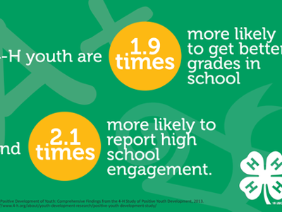 Flyer about 4-H youth