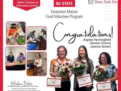 First Cohort of EMFV Trainees in Cherokee County