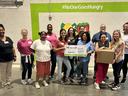 group photo at foodbank