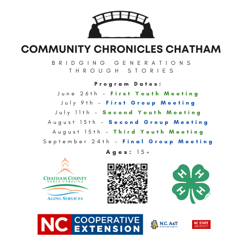 Community Chronicles Chatham - Bridging Generations Through Stories