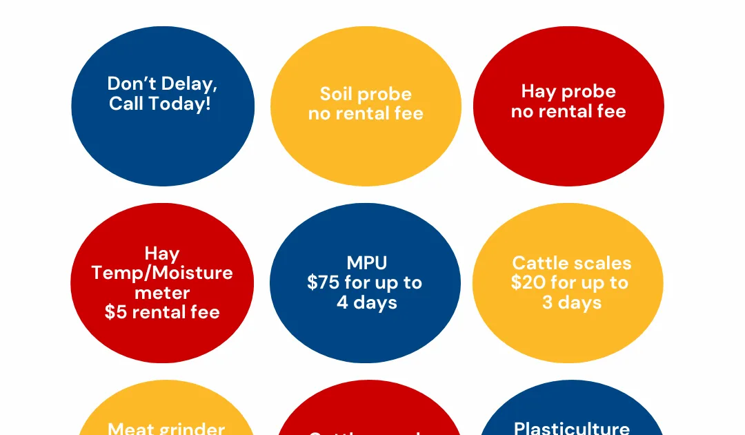Tools Available for Rent for Livestock Producers - Stokes County Center ...