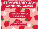 Strawberry Jam Class - May 21