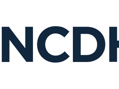 State of North Carolina seal left of large text "NCDHHS"