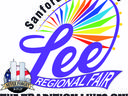 Sanford Lions Club logo: Lee Regional Fair; "The Tradition Lives On! September 11–15, 2024"; "Never Forget 9-11"