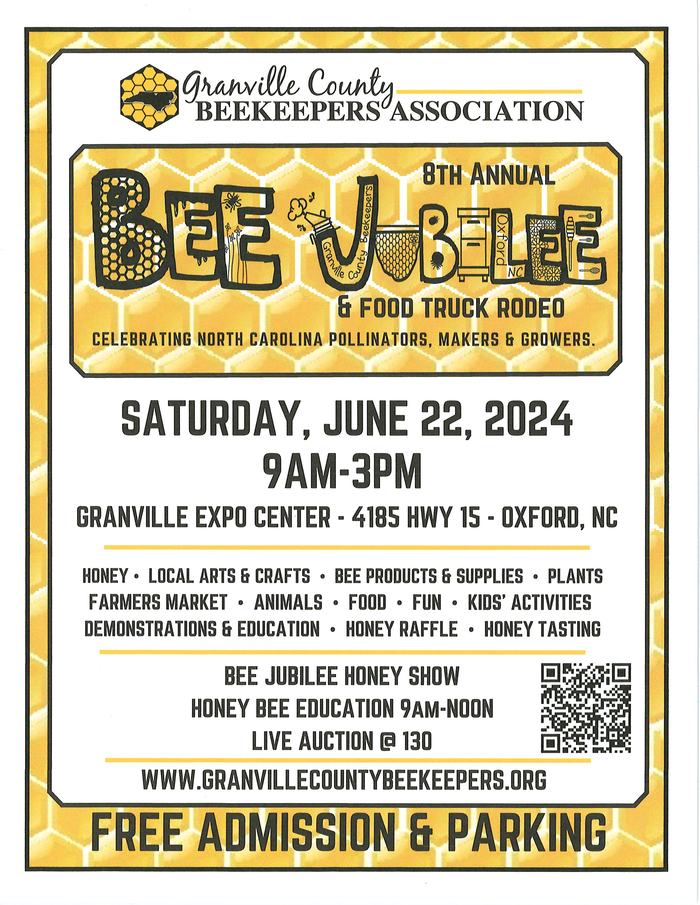 8th Annual Bee Jubilee & Food Truck Rodeo