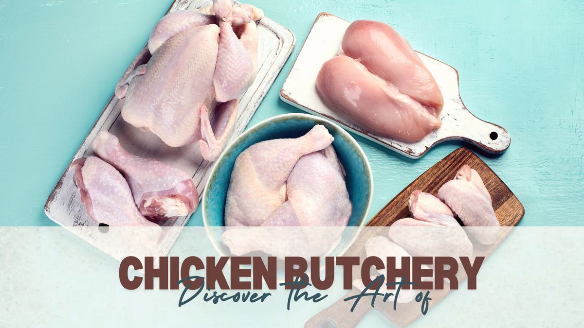 Raw chicken and chicken parts